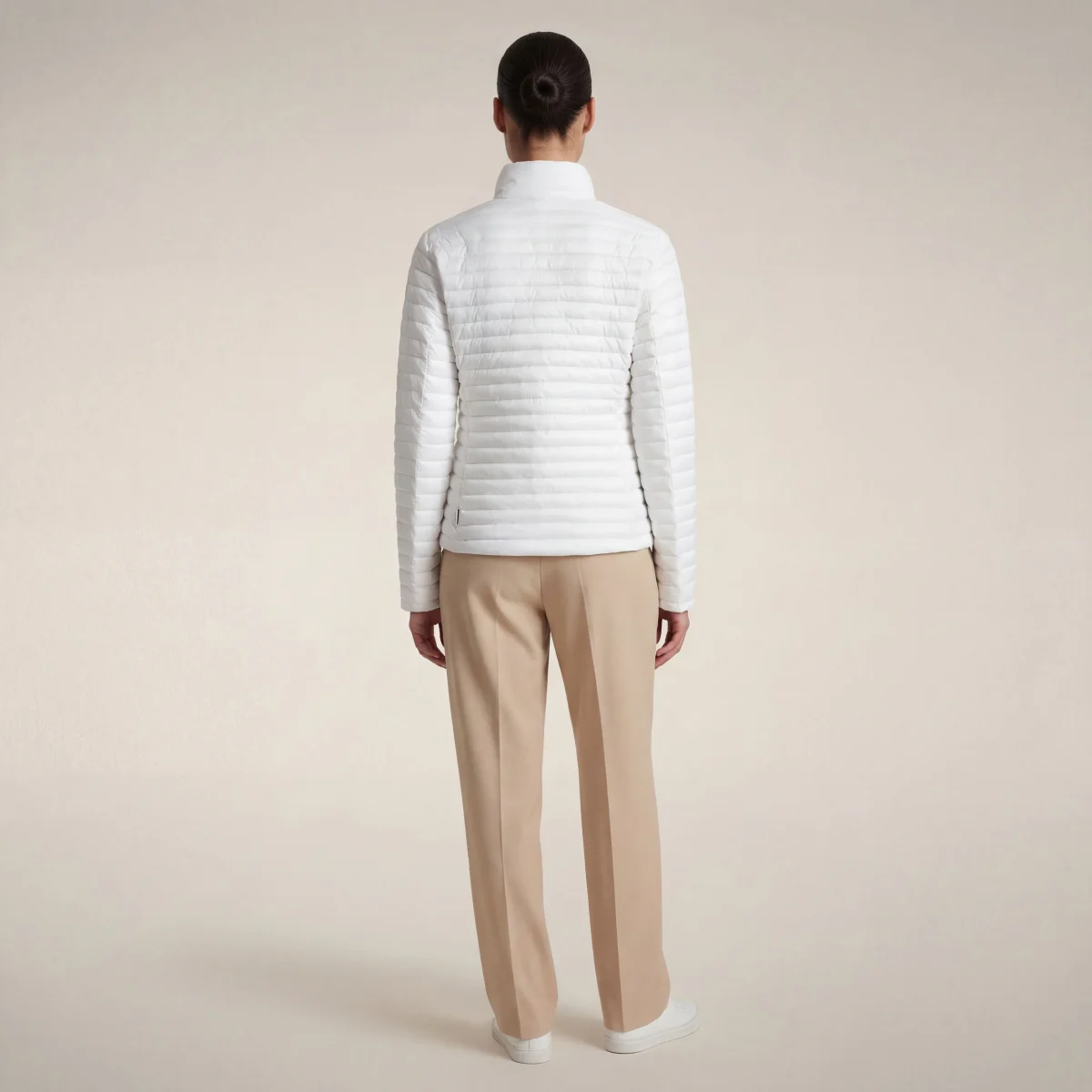 Piumino donna Andreina bianco – Image 3