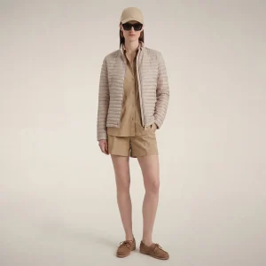 Piumino donna Andreina beige sabbia