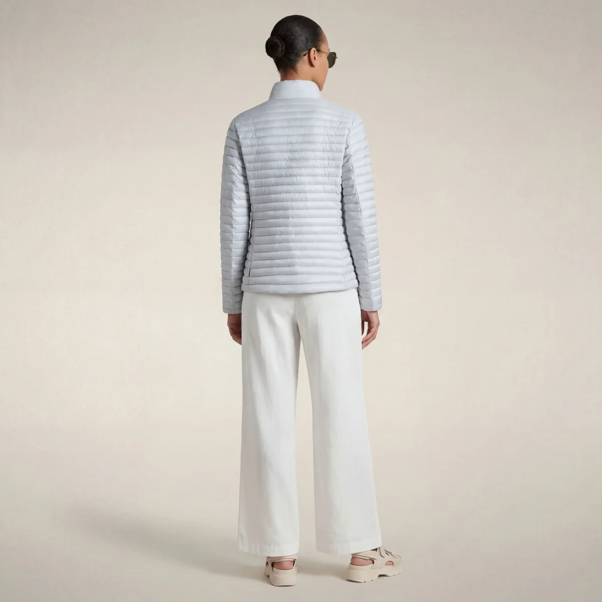 Piumino donna Andreina azzurro alba – Image 3