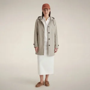 Impermeabile donna April beige chiaro