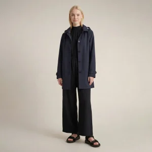 Impermeabile donna April blu nero