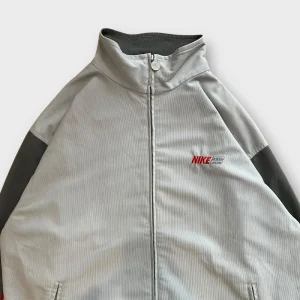 Veste Nike vintage 90/00's grise/rouge - XL