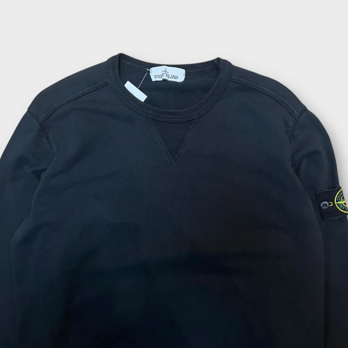 Sweat Stone Island Noir - L – Image 3