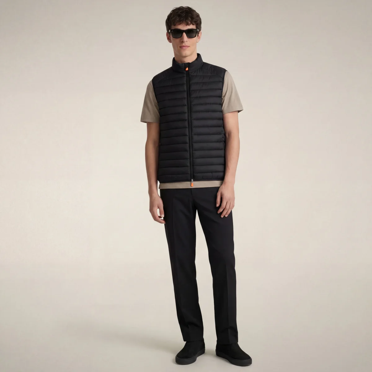 Gilet imbottito uomo Adam Nero – Image 2