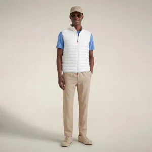 Gilet imbottito uomo Adam bianco