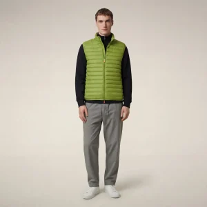 Gilet imbottito uomo Adam verde lime