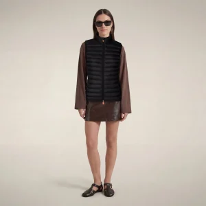 Gilet imbottito donna Charlotte Nero