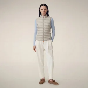 Gilet imbottito donna Charlotte Beige chiaro