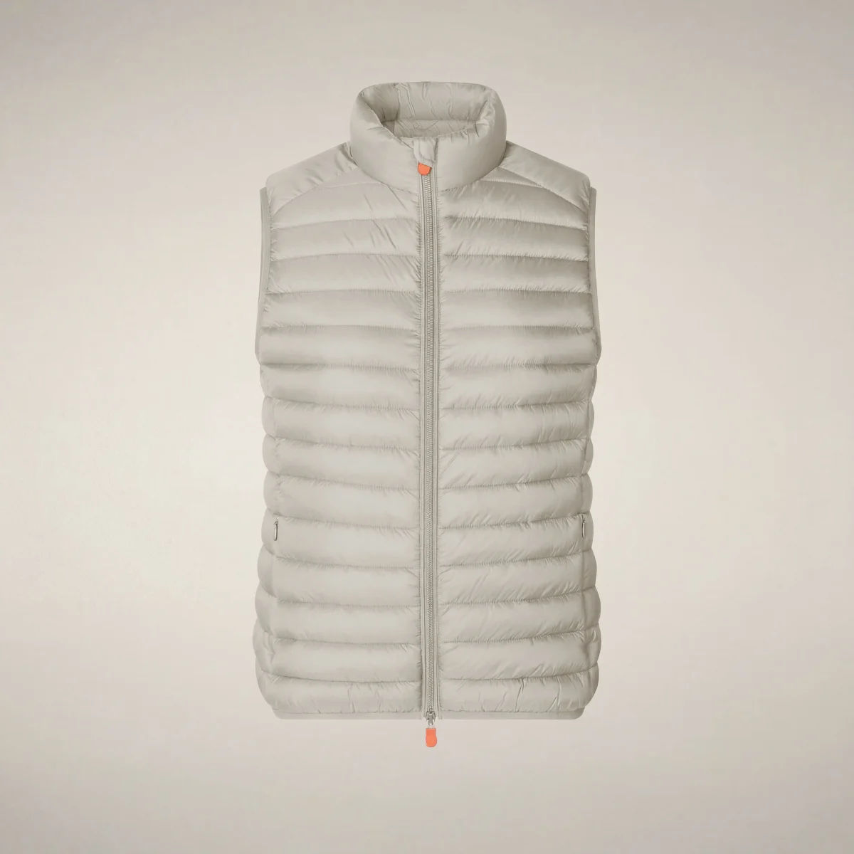 Gilet imbottito donna Charlotte Beige chiaro – Image 4