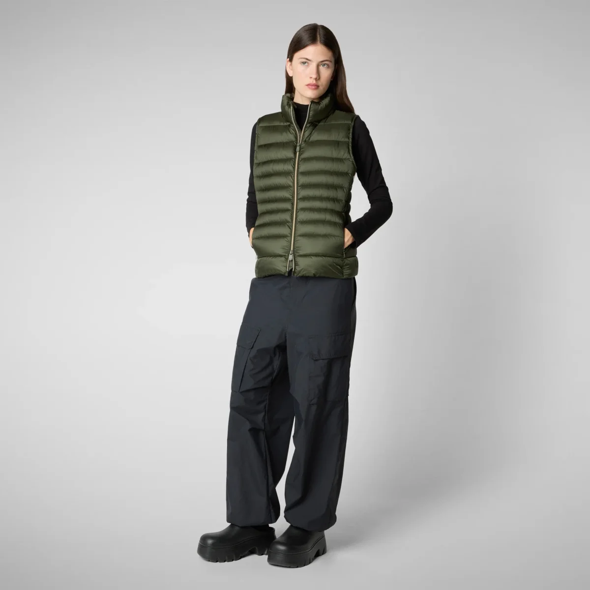 GILET DONNA LYNN VERDE BOSCO – Image 3