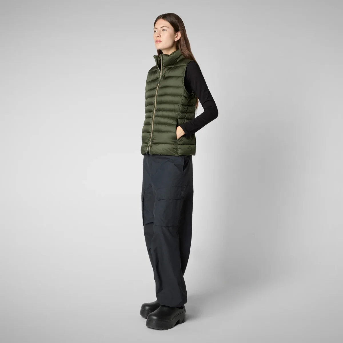 GILET DONNA LYNN VERDE BOSCO – Image 4