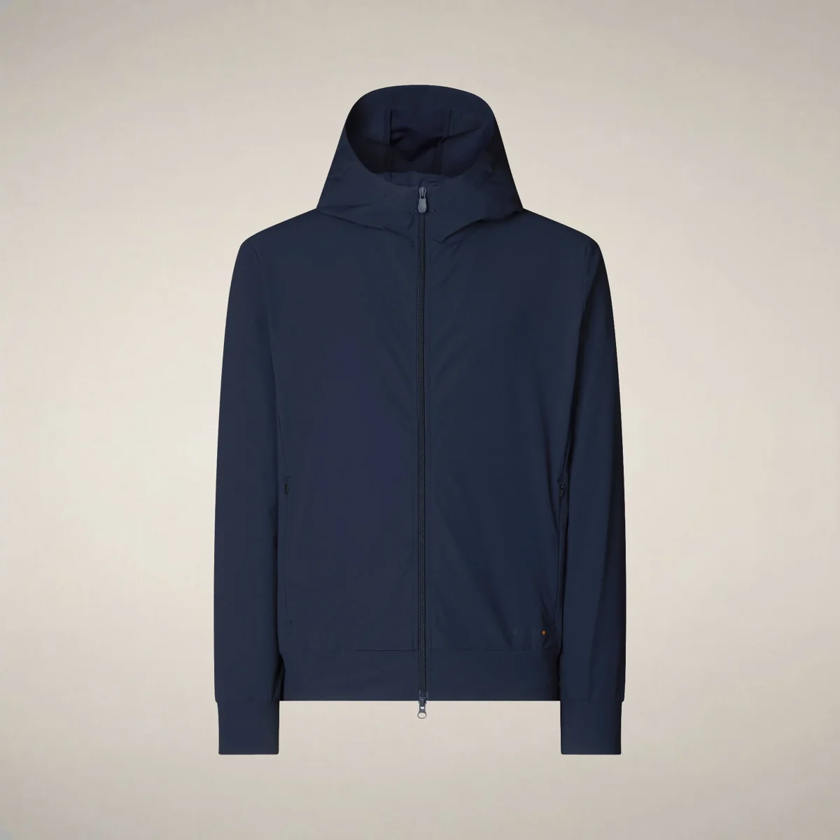 Felpa uomo con cappuccio Luiz blu navy - FYI – Image 4