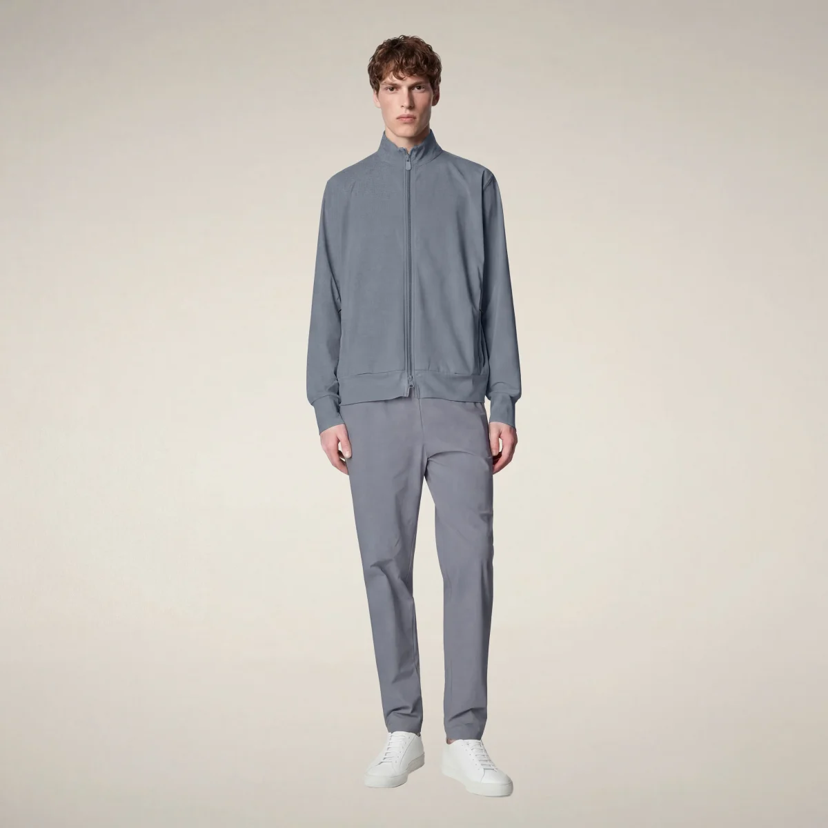 Felpa uomo Tulio grigio pioggia - FYI – Image 2