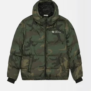 DOUDOUNE CAMO COURTE "THE LABEL"