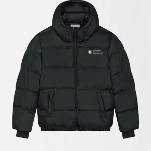 DOUDOUNE NOIRE COURTE "THE LABEL"