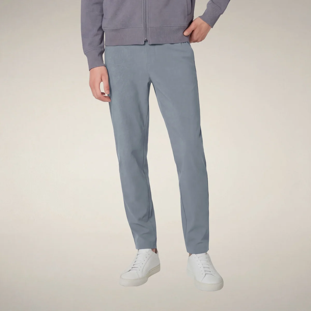 Pantaloni uomo slim Steve L.32 grigio pioggia- FYI – Image 6