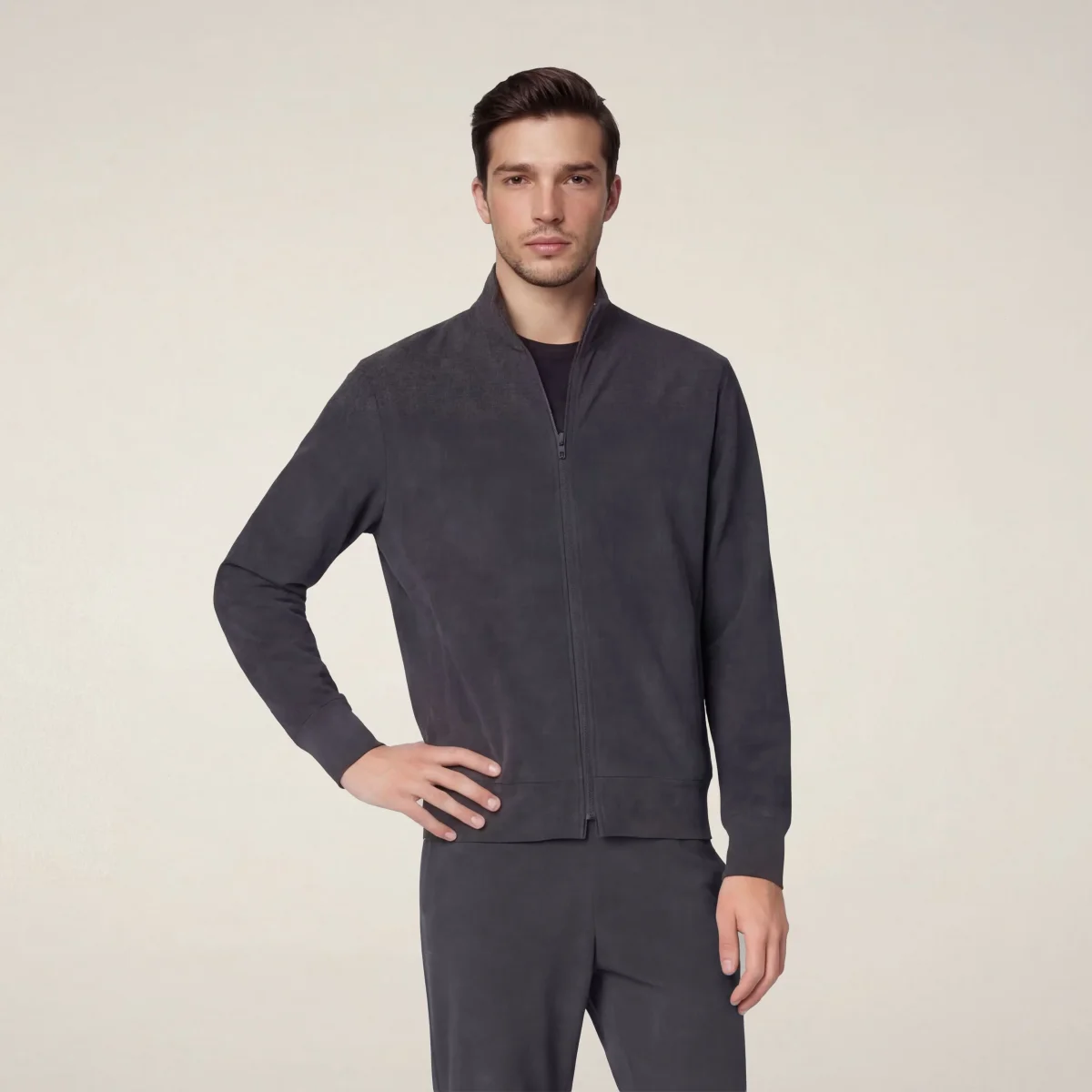 Pantaloni uomo slim Steve L.32 nero - FYI – Image 6