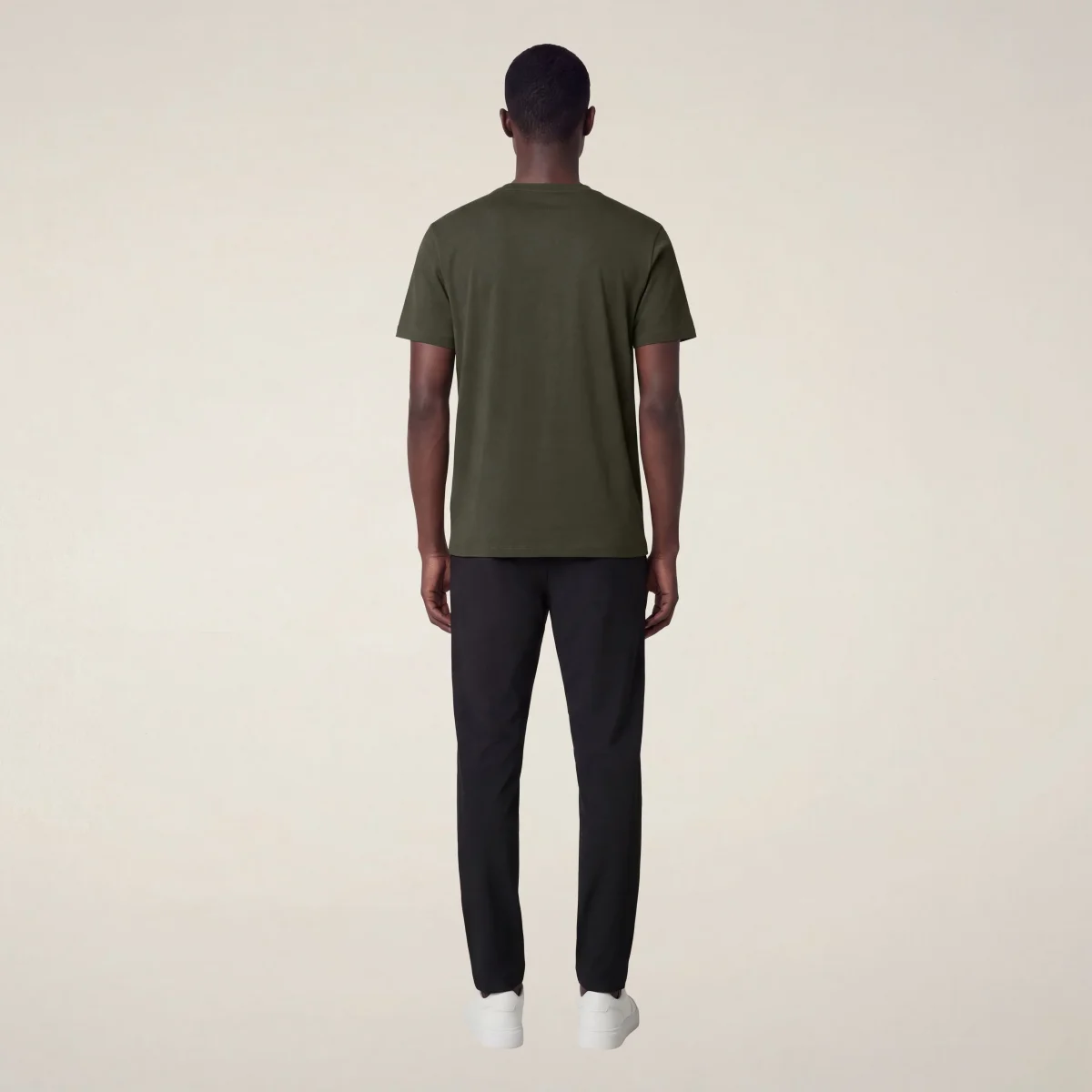 T-shirt Uomo Adelmar verde serpente – Image 3