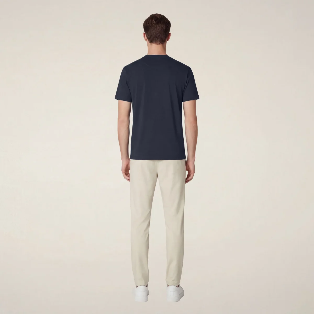 T-shirt Uomo Adelmar blu navy – Image 3