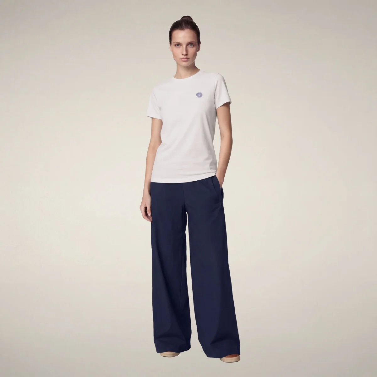 T-shirt donna Annabeth lilla opale- FYI – Image 2