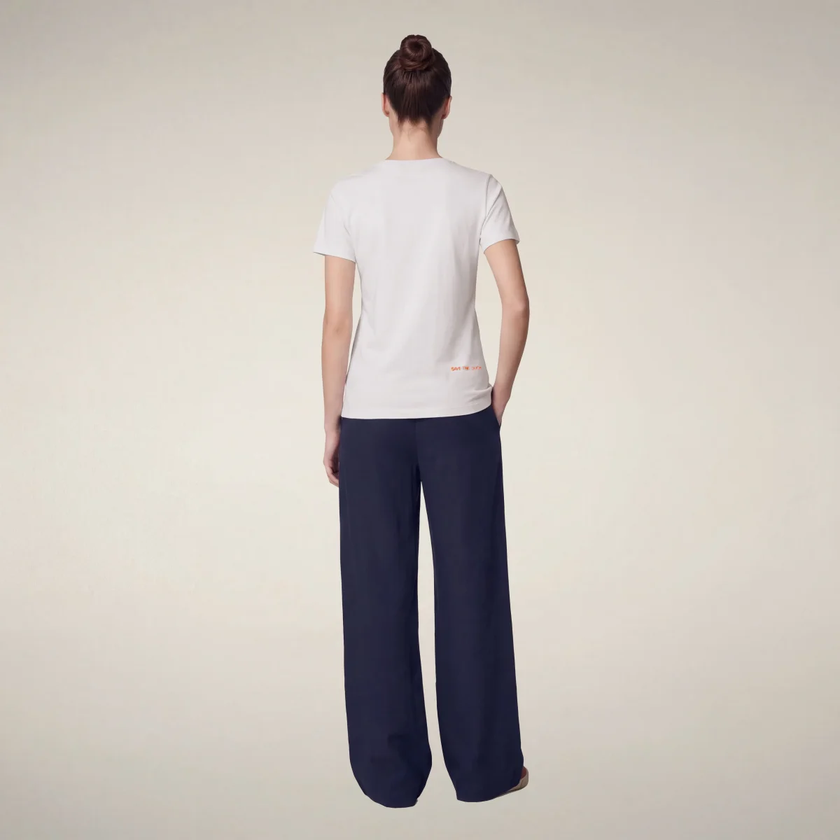 T-shirt donna Annabeth lilla opale- FYI – Image 3