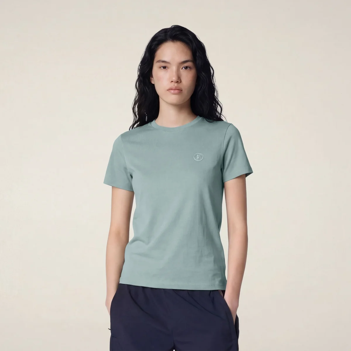 T-shirt donna Annabeth azzurro isola- FYI – Image 6