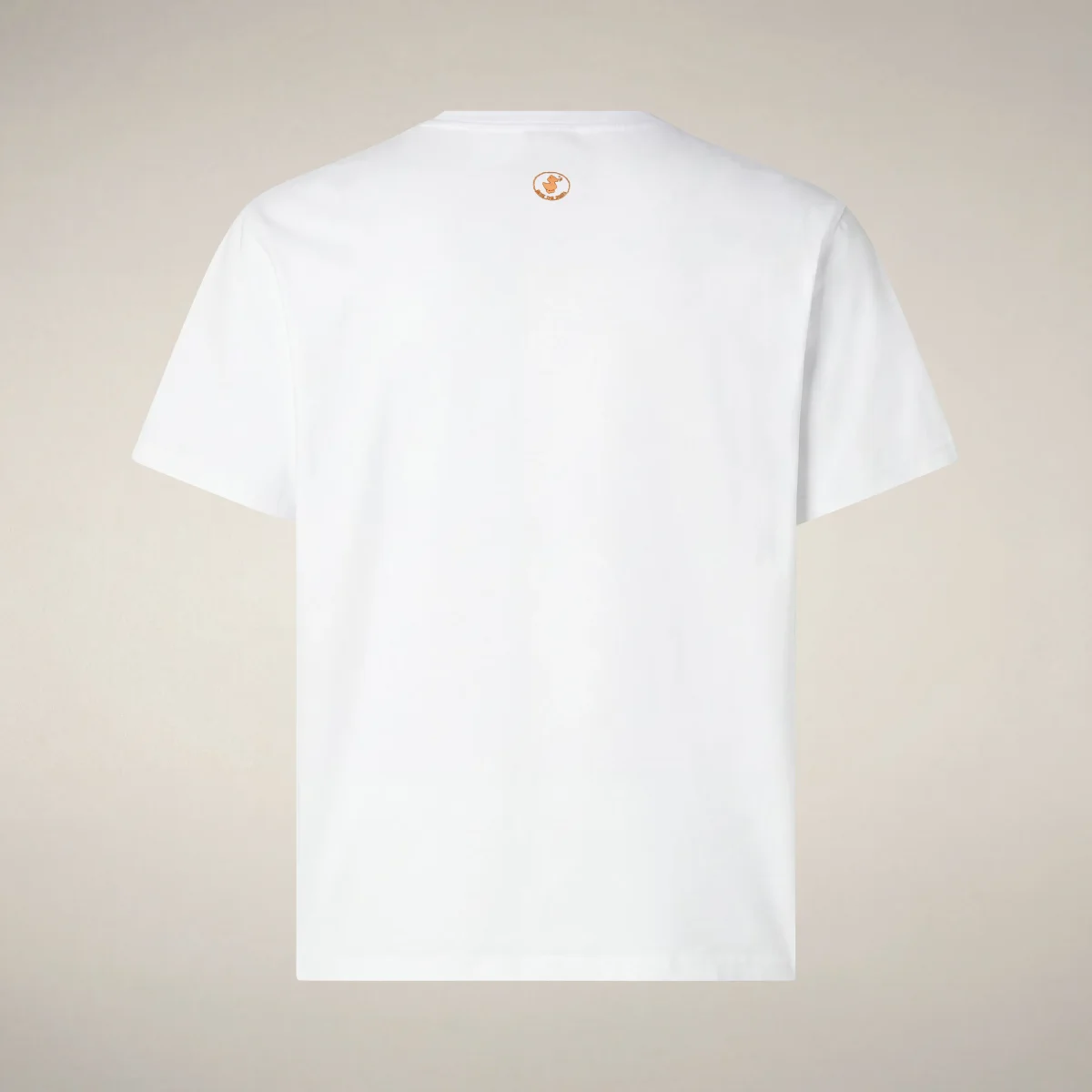 T-shirt uomo Nalo bianco con stampa DUCKER – Image 5