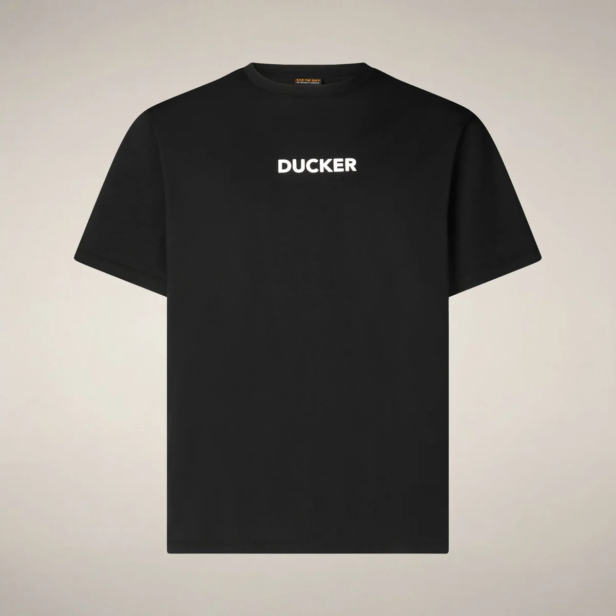T-shirt uomo Nalo nero con stampa DUCKER – Image 4