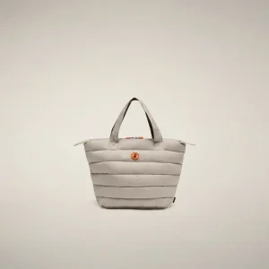 Borsa trapuntata Caron beige chiaro