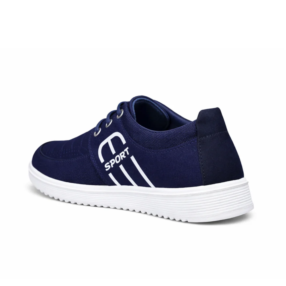 Basket bleu marine et blanche – Image 6