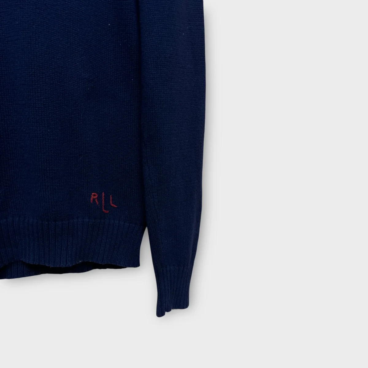 Pull Flag Ralph Lauren bleu - S Femme – Image 6