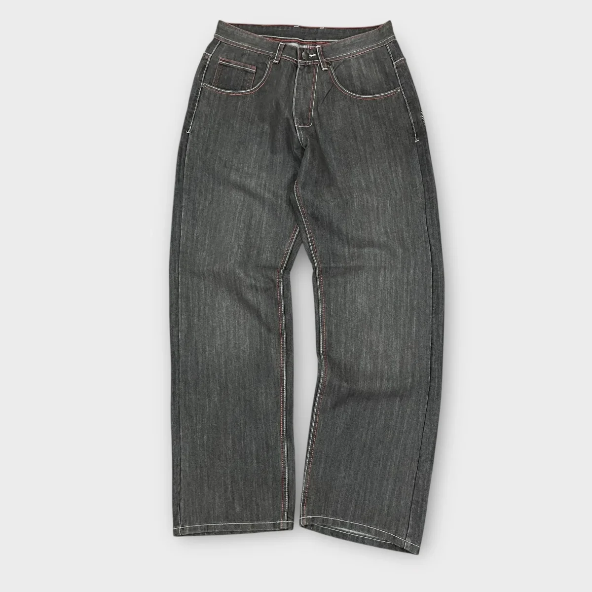 Baggy jeans broderie tigre W32 L32 - FR42 – Image 5