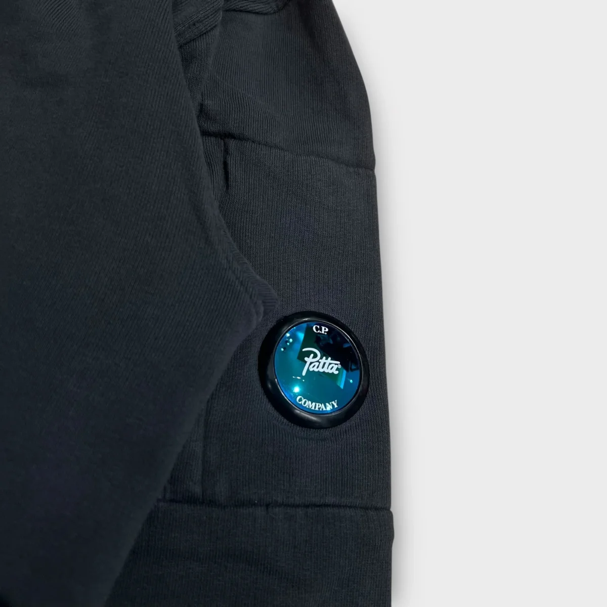 1/4 Zip Cp Company X Patta Noir - M – Image 3