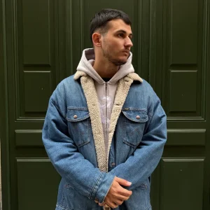 Veste Jeans Wrangler doublé sherpa - XL