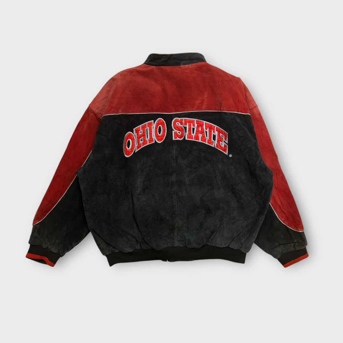Veste Vintage Des Ohio State En Daim - XL