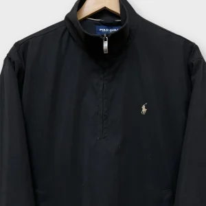 Half Zip Polo Golf Ralph Lauren noir - S
