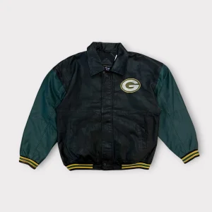 Veste Green Bay Packers En Cuir - M