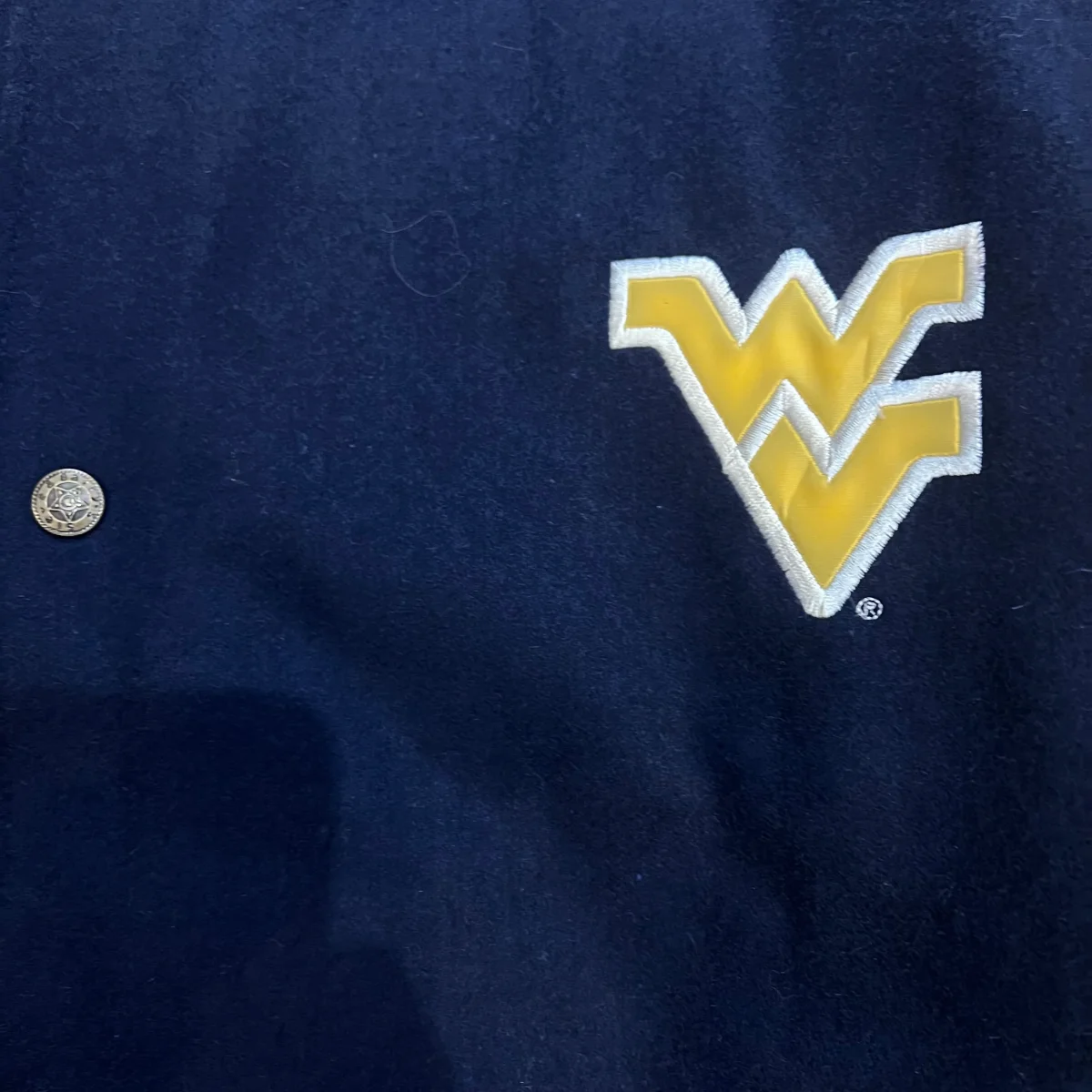 Veste Vintage Varsity Université De West Virginia - L – Image 5