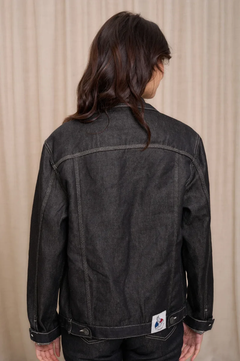 Tolosa noire 100% Lin pour femme – Image 5