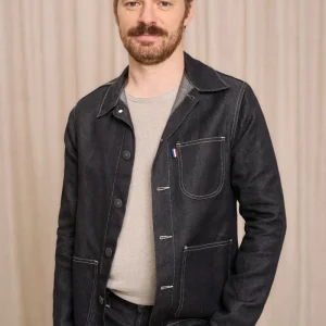 Corensi noire 100% Lin pour homme