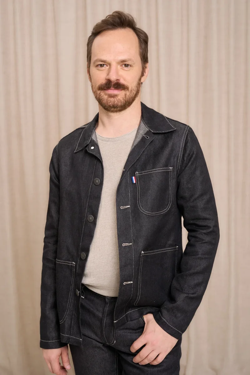 Corensi noire 100% Lin pour homme