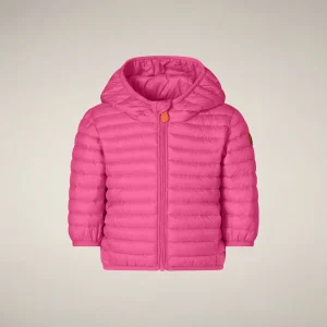 Piumino neonato unisex Nene rosa azalea