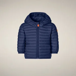 Piumino neonato unisex Nene blu navy