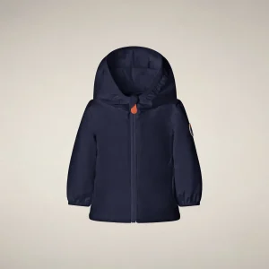 Giacca a vento neonato unisex Coco blu navy