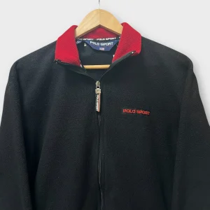 Veste Polo Sport noir polaire - S