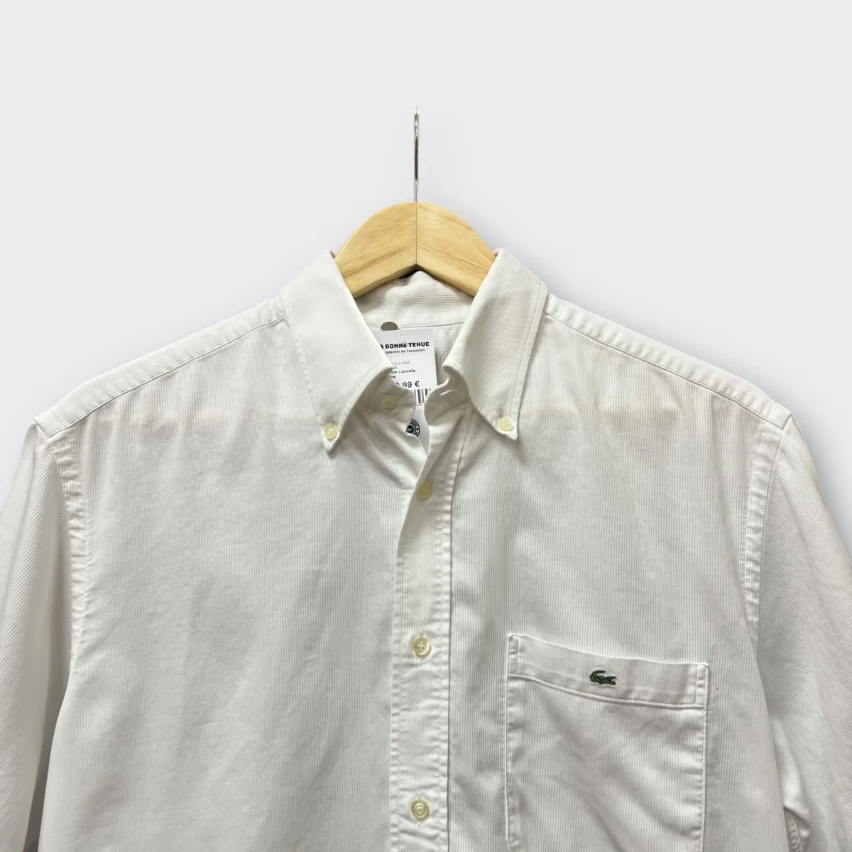 Chemsie Lacoste blanche