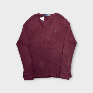 Pull Ralph Lauren lightweight knit Bordeaux - XXL