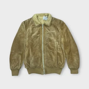 Veste en Daim Beige - XL