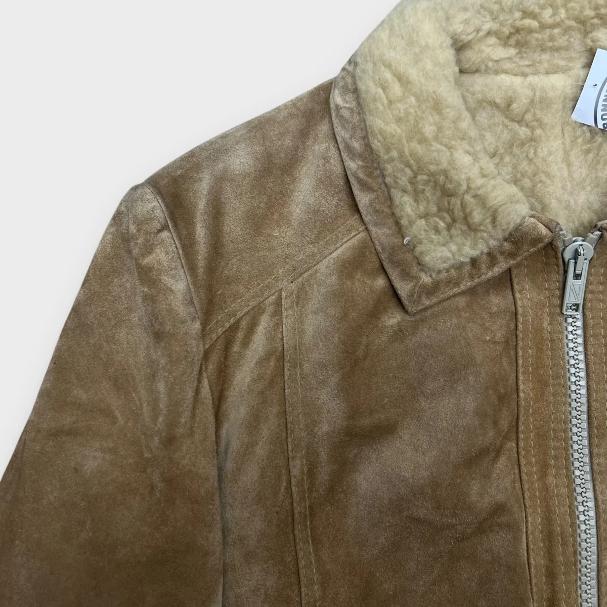 Veste en Daim Beige - XL – Image 4