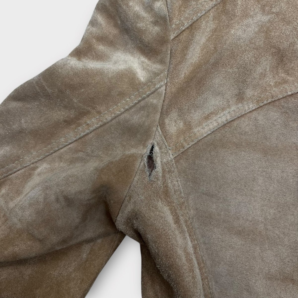 Veste en Daim Beige - XL – Image 6